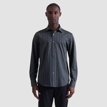 Bugatchi Jimmy Double Sided Floral Shirt (Anthracite)
