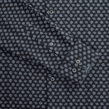 Bugatchi Jimmy Double Sided Floral Shirt (Anthracite)