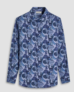 bugatchi dress shirts on sale Bugatchi OoohCotton Stretch Shirt Black Ticknors Men's Clothiers