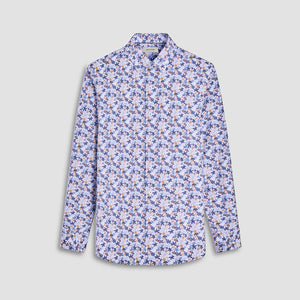 Bugatchi Julian Floral Shirt (Tan)