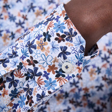 Bugatchi Julian Floral Shirt (Tan)