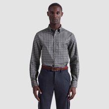 Bugatchi Karl Gingham Shirt (Walnut)