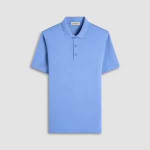 Bugatchi Oscar Ottoman Polo Shirt (Classic Blue)