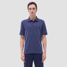 Bugatchi Oscar Ottoman Polo Shirt (Navy)