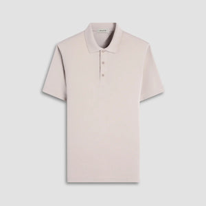 Bugatchi Oscar Ottoman Polo Shirt (Sand)