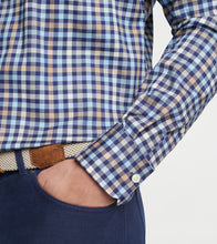 Peter Millar Chambly Crown Lite Cotton-Stretch Sport Shirt (Nav
