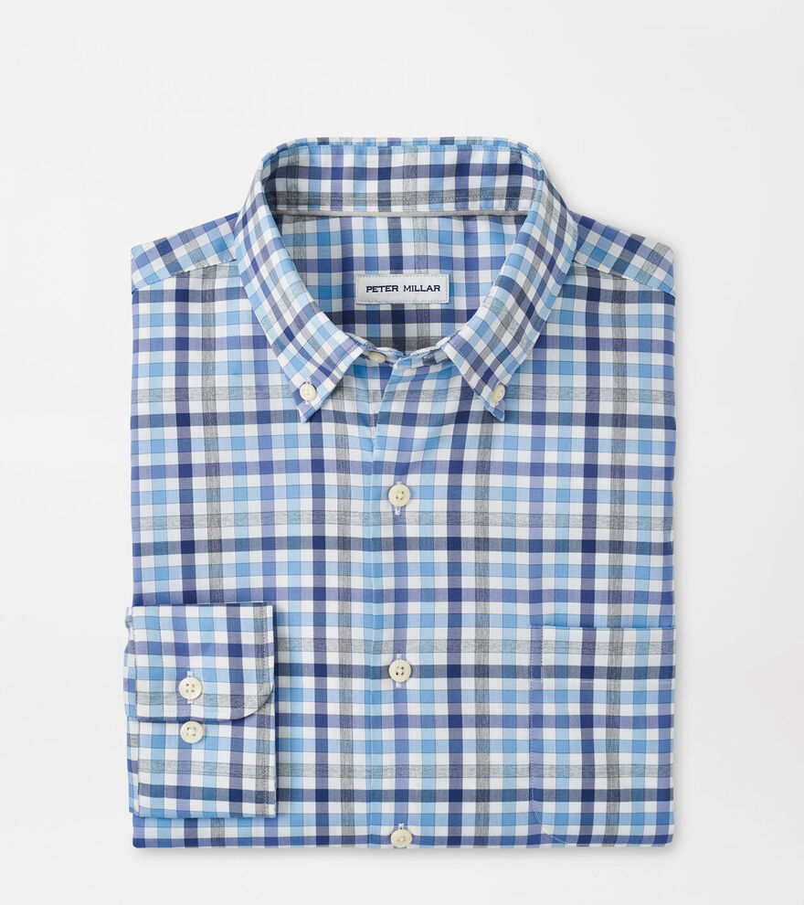 Peter Millar Chambly Crown Lite Cotton-Stretch Sport Shirt (Whi