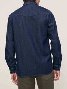 DL 1961 Dominick Western Denim Shirt (Stockyard Indigo)