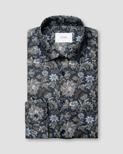 Eton Floral Print Signature Twill Shirt (Classic Fit)