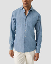 Eton Light Blue Denim Sport Shirt (Slim Fit)
