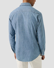 Eton Light Blue Denim Sport Shirt (Slim Fit)
