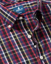 Johnnie-O Performance Button Down Shirt Battery Pane | Navy