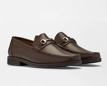 brown bit loafer