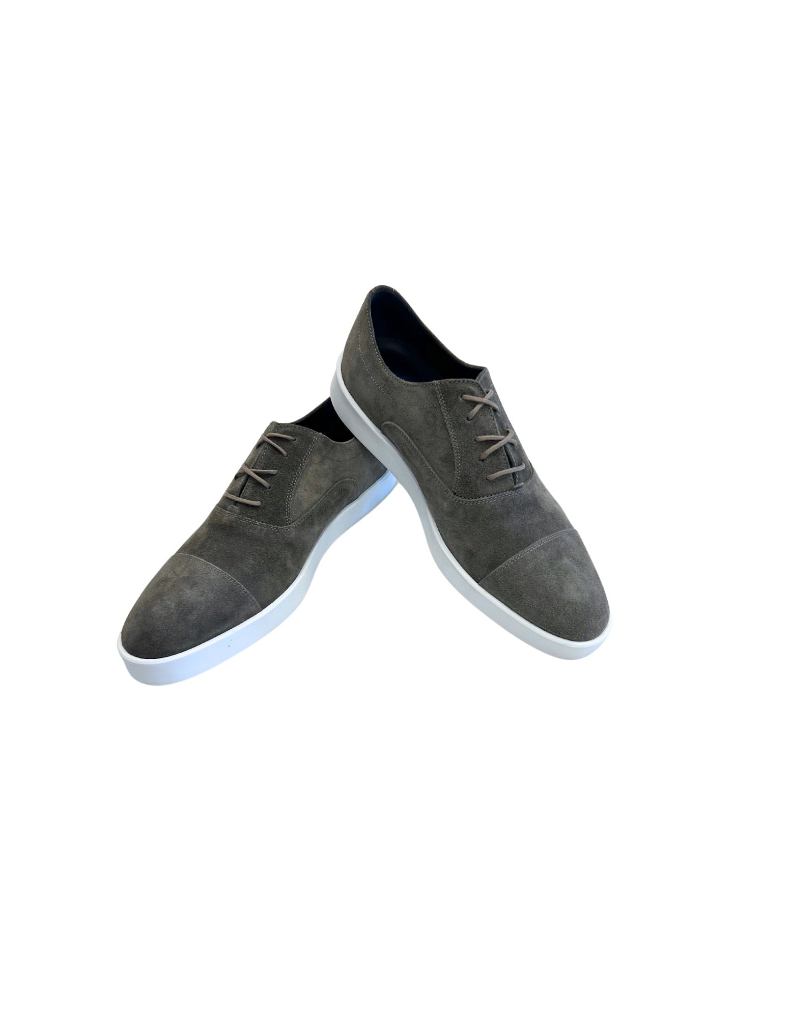 Johnston Murphy Bolivar Cap Toe (Grey Italian Suede) Franco #39 s Fine Johnston Murphy Bolivar Cap Toe (Grey Italian Suede) Franco #39 s Fine