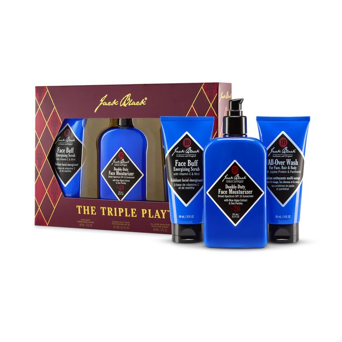 JACK BLACK The Triple Play Holiday Gift Set