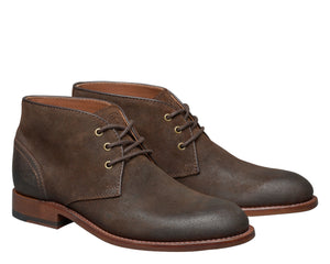 Johnston & Murphy Dudley Chukka Boot (Brown Waxed English Suede) Franco's Fine Clothier Johnston & Murphy Dudley Chukka Boot (Brown Waxed English Suede) Franco's Fine Clothier
