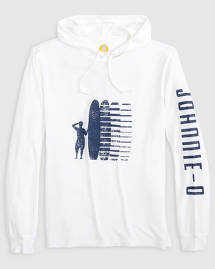 Johnnie-O Arden Performance T-Shirt Hoodie