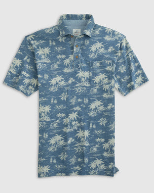 Johnnie-O Mirage Hawaiian Cotton Polo