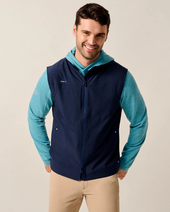 Johnnie-O Big Sur Performance Vest with Primaloft