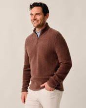 Johnnie-O Dion Sherpa 1/4 Zip Pullover (Mushroom)