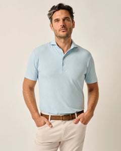 Johnnie-O Idris Top Shelf Polo (Cerulean)