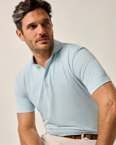 Johnnie-O Idris Top Shelf Polo (Cerulean)