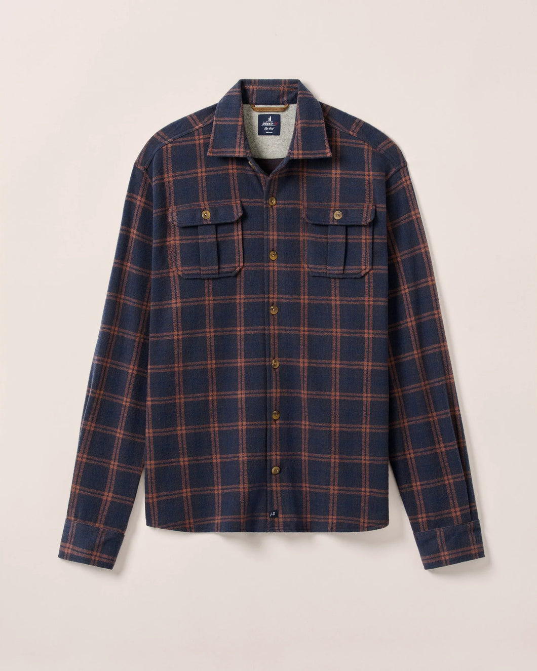 Johnnie-O Judah Stretch Knit Flannel Lodge Shirt