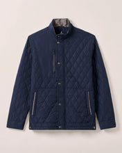 Johnnie-O Juno Quilted Snap Jacket (Navy)