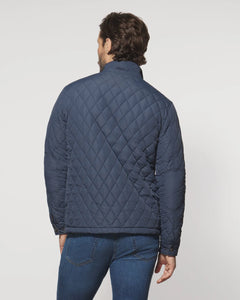 Johnnie-O Juno Quilted Snap Jacket (Navy)