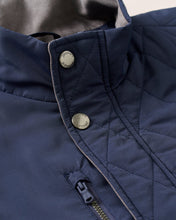 Johnnie-O Juno Quilted Snap Jacket (Navy)