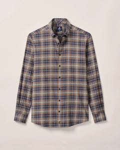 Johnnie-O Kamper Button Down Flannel Shirt