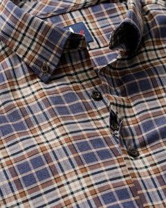 Johnnie-O Kamper Button Down Flannel Shirt