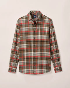Johnnie-O Langston Button Down Flannel Shirt