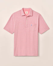 Johnnie-O Matthis Striped Original 4 Button Polo (Petal)