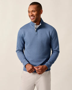 Johnnie-O Rockwells Diamond Quilted Henley Pullover