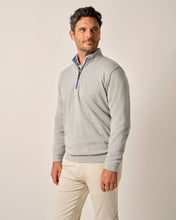 Johnnie-O Sully 1/4 Zip Pullover (Light Grey)