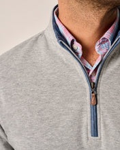 Johnnie-O Sully 1/4 Zip Pullover (Light Grey)