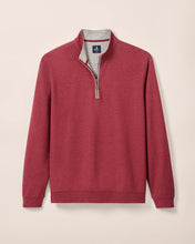 Johnnie-O Sully 1/4 Zip Pullover (Port)