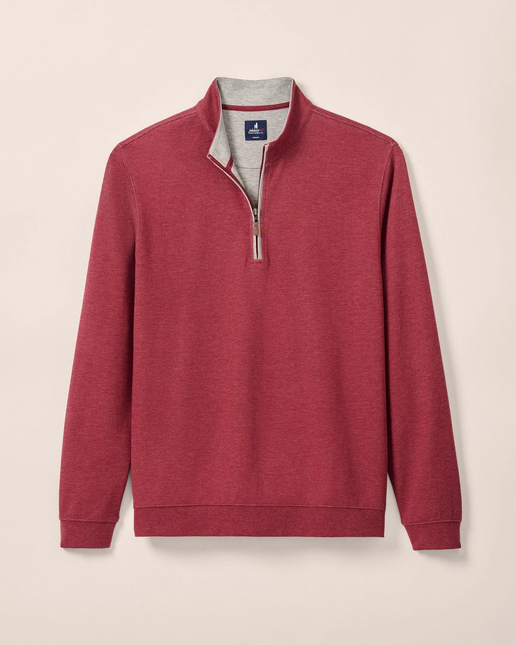 Johnnie-O Sully 1/4 Zip Pullover (Port)