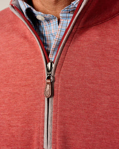 Johnnie-O Sully 1/4 Zip Pullover (Snapper)