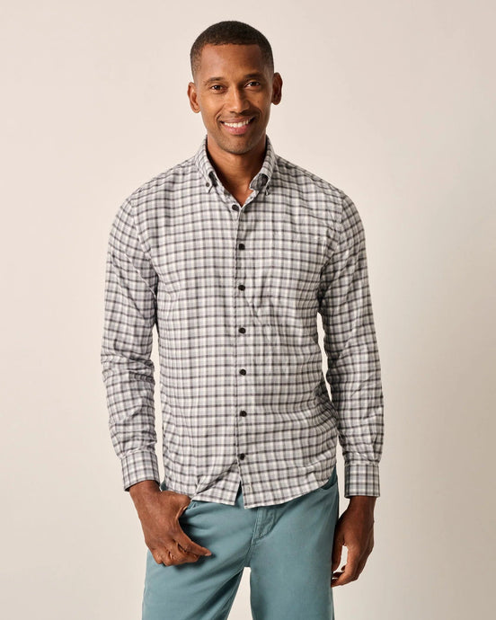 Johnnie-O Tally Hangin' Out Performance Button Up Shirt (Lig