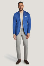 Jack Victor Blue Solid COMFORTWEAR™ Blazer