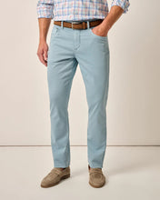 Johnnie-O Carmel Sateen 5-Pocket Pant | Windward Blue