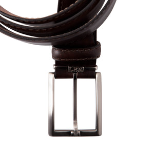 LEN Italian Marble Belt 40mm Belt (Espresso)