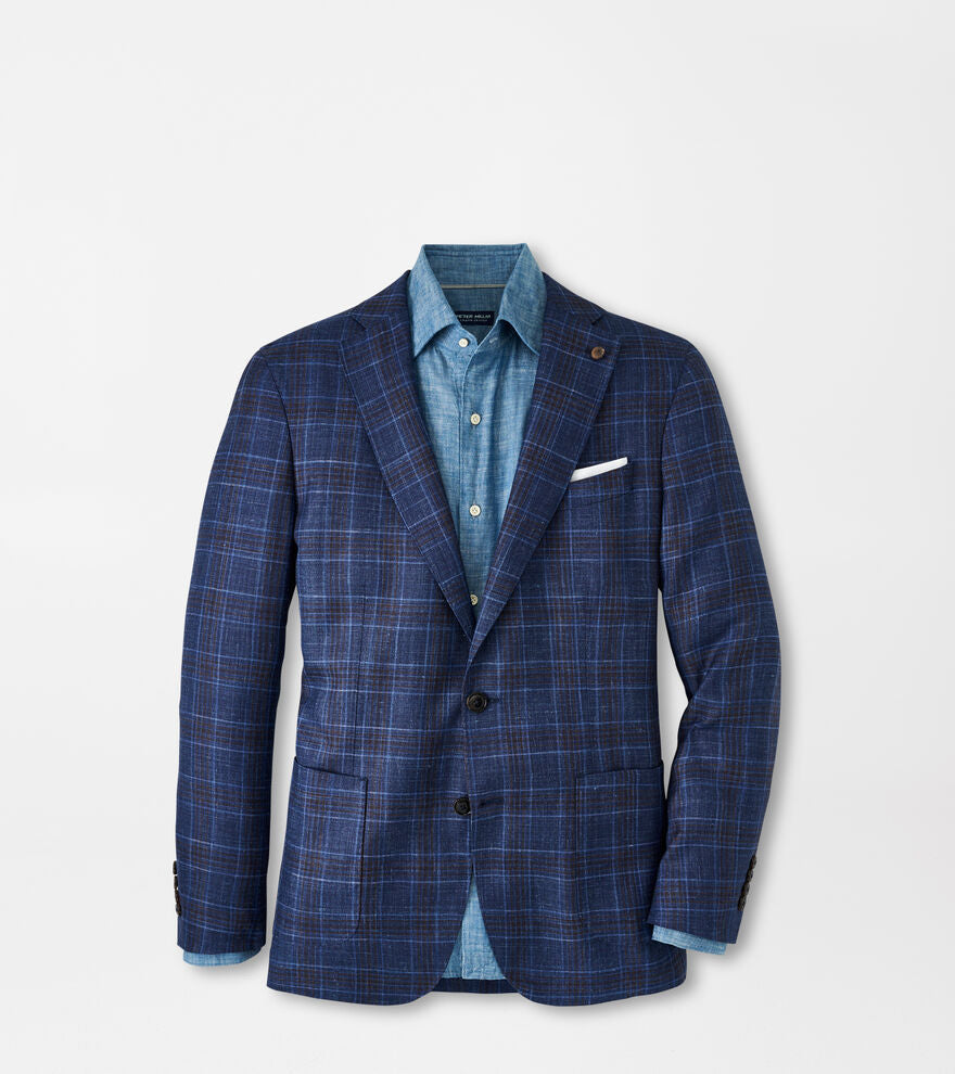 Peter Millar Lowell Soft Plaid Jacket