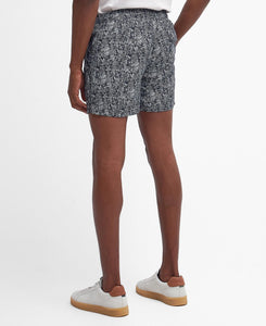 Barbour Braithwell Palm-Print Swim Shorts