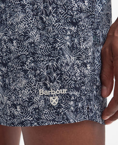 Barbour Braithwell Palm-Print Swim Shorts