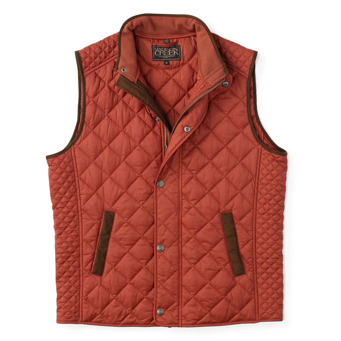 MADISON CREEK OUTFITTERS Greenville Quilted Nylon Vest (Harvest)