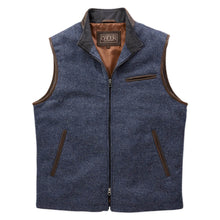 MADISON CREEK OUTFITTERS Asheville Wool Vest (Blue Donegal)