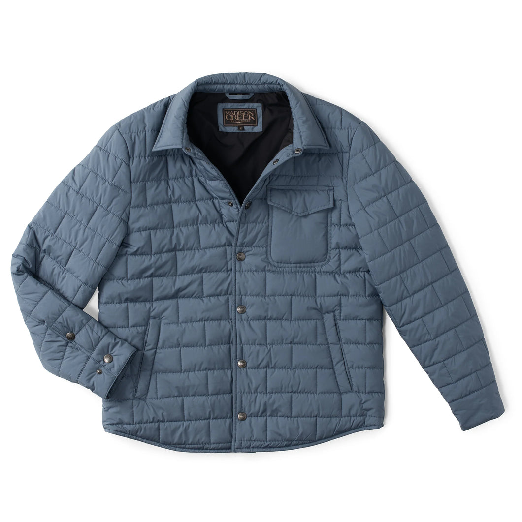 MADISON CREEK OUTFITTERS Silverton Quilted Primaloft Jacket (Cadet Blue)